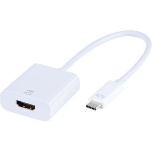 Vivanco CA UC HD 1 USB grafische adapter Pixel (USB Type-C, 15 cm), Data + Video Adapter, Wit