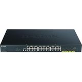 D-Link DGS-1250-28XMP netwerk-switch Managed L3 Gigabit Ethernet (10/100/1000) Power over Ethernet (PoE) Zwart