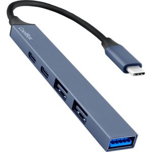 CoolBox COO-HUB5-C, Docking station + USB-hub