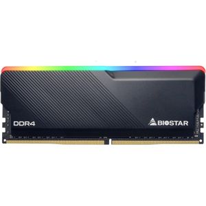 Biostar RGB DDR4 GAMING X geheugenmodule 8 1 GB x 8 GB 3600 MHz (1 x 8GB, 3600 MHz, DDR4 RAM, DIMM 288 pin), RAM, Veelkleurig