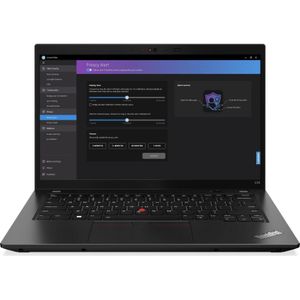 Lenovo ThinkPad L14 Gen 4 (14", 256 GB, 16 GB, DE, Intel Core i3-1315U), Notebook, Zwart