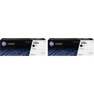 HP, Toner, 142A Toner Zwart Duo Pack