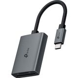 TP-Link UA430C (USB-C 3.0), Geheugenkaartlezer, Grijs
