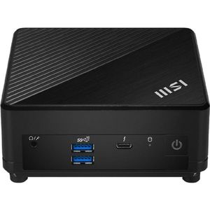 MSI - Cubi 5 - Barebone - Zwart - Intel Core i3-1215U - Intel UHD Graphics