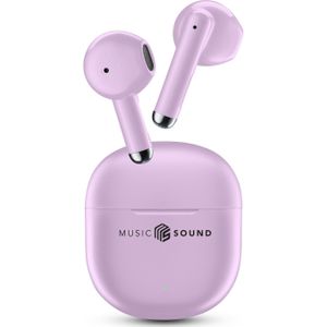 Music Sound Btmstwsbreezep (Geen ruisonderdrukking, 4.50 h, Draadloze), Koptelefoon, Roze
