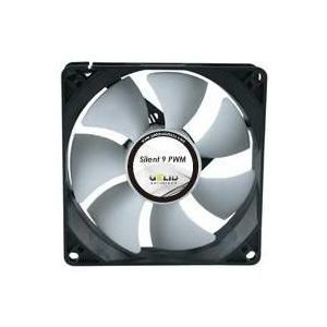 Gelid Stil 9PWM (92 mm), PC ventilator, Zwart