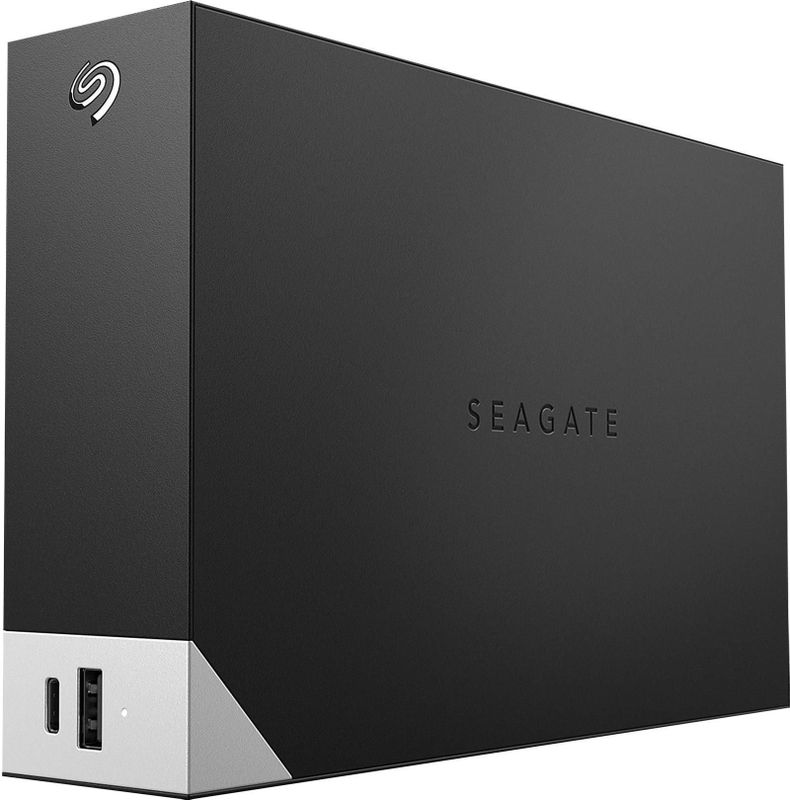 Seagate One Touch Desktop w HUB 12TBUSB 3.0 SED externe harde schijf 12 TB USB Type-A / USB Type-C 3.2 Gen 1 (3.1 Gen 1) Zwart