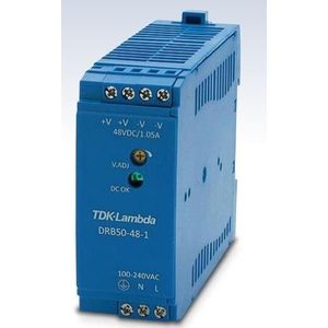 Allied Telesis 50W GELIJKSTROOMVOEDING 990-005684-80 (50 W), PC-voedingseenheid, Blauw