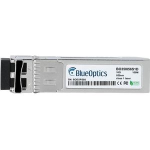 BlueOptics QNAP TRX-16GFCSFP-SR compatibele SFP+ BO35I856S1D, Zendontvangers, Zilver