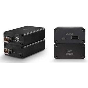 Lindy - 43363 - Glasvezel USB 3.0 Extender - Zwart - 300m