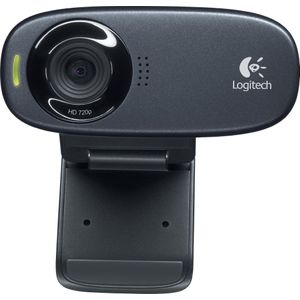 Logitech C310 (0.90 Mpx), Webcam, Zwart