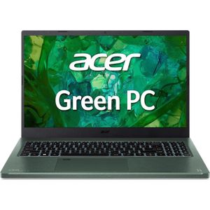 Acer Aspire Vero AV15-53P-74FH 15,6"" i7-1355U 16GB/1TB SSD Win11 NX.KN5EG.004 (15.60"", Intel Core i7-1355U, 16 GB, 1000 GB, NL), Notebook, Groen