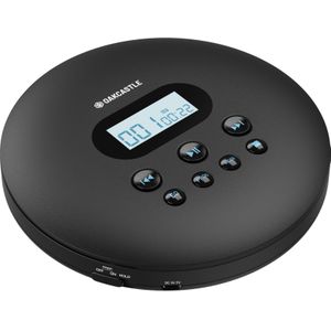 Majority Retro draagbare CD-speler, MP3-speler + draagbare audioapparatuur, Zwart