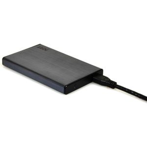 Port Designs HDD-behuizing (2.5"), Harddisk behuizing, Zwart