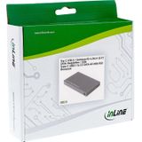 InLine USB 3.1 behuizing voor 6 (2.5"), Harddisk behuizing, Zwart