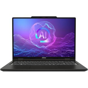 MSI Venture A16 AI+ A3HMG R5 16 W11H (16", 512 GB, 16.78 GB, DE, AMD Ryzen AI 5 340), Notebook, Grijs