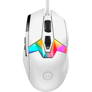 Lorgar - MSP80 - Gaming Muis - Zwart - Bedraad - RGB Verlichting