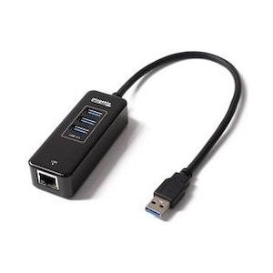 Plugable Technologies USB 3.0 Bedraad USB 3.2 Gen 1 (3.1 Gen 1) Type-B Zwart