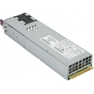 Supermicro PWS-1K66P-1R - Voedingseenheid (in rek te monteren) (1000 W), PC-voedingseenheid, Zilver
