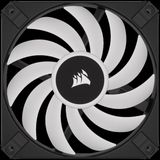 Corsair - AF120 RGB Slim - PC Ventilator - Zwart - 120 mm - 2 x PWM-fans