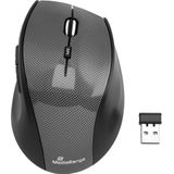 MediaRange - MROS207 - Draadloze Muis - Zwart - USB