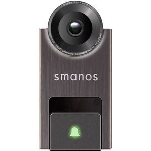 Smanos, Bel + deurintercom, DB-20 slimme videodeurbel (App, WiFi)