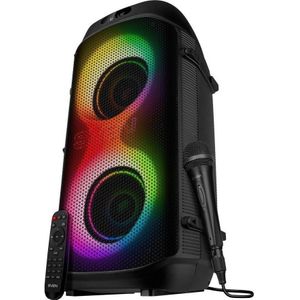 Sven - PS-850 - Bluetooth Luidspreker - Grijs - 100W - TWS - FM - USB - microSD - LED-display