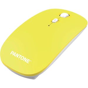 Pantone PT-KB09MY Draadloze Muis (Draadloze), Muis, Geel