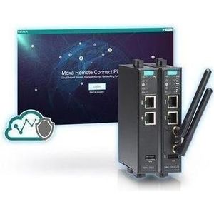 Moxa MRC-1002-LTE-EU-T - Remote Connect gateway met 1 LTE mobiele telefoonaansluiting en 2, Router