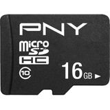 PNY - Performance Plus - Geheugenkaart - 16 GB - Zwart - microSDHC U1 UHS-I