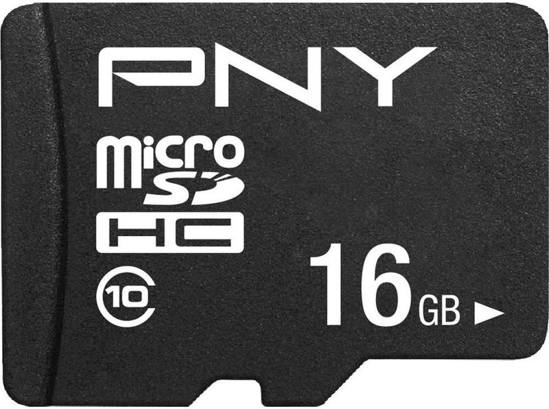 PNY - Performance Plus - Geheugenkaart - 16 GB - Zwart - microSDHC U1 UHS-I