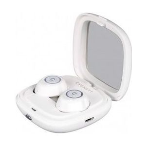 Cygnett FreePlay BT koptelefoon met oplaadbare batterijhouder - Wit (ANC, 3 h, Draadloze), Koptelefoon, Wit