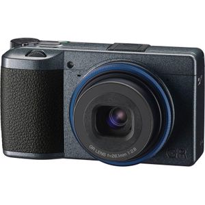 RICOH GR IIIx stedelijke kit (26 mm, 24.24 Mpx, APS-C / DX), Camera, Grijs, Blauw