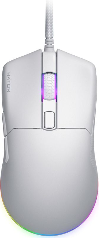 HATOR - Pulsar 3 - Computer Muis - Zwart - Lichtgewicht - 12000 DPI