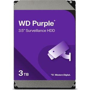 WD Purple (3 TB, 3.5", CMR), Harde schijf