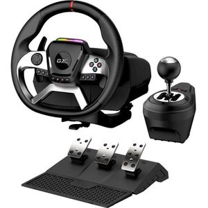 Genius - GX Gaming Wheel Speedmaster X5 - USB-stuur - Zwart - Controller