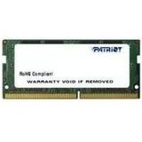 Patriot - Signature Line - RAM - Grijs - 8 GB - DDR4 - SO DIMM 260-PIN - 2666 MHz