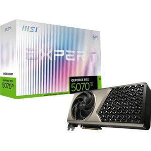 MSI GeForce RTX 5070 Ti 16G EXPERT OC - Videokaart - 16 GB GDDR7