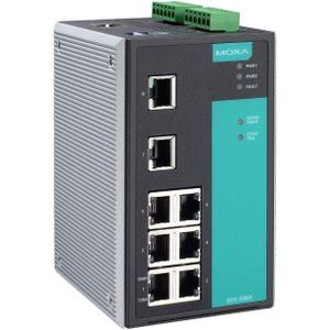 Moxa EtherDevice schakelaar EDS-505A-MM-ST - Schakelaar (3 ports), Netwerkschakelaar