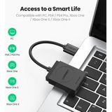 Ugreen SD/Micro SD-Kaartlezer - USB 3.0 - Zwart