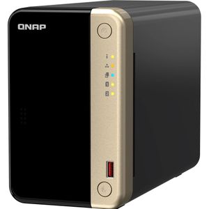 QNAP TS-264-8G (0 TB), Netwerkopslag, Zwart