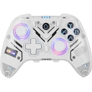 KROM - Krystal - Draadloze Gamepad - RGB - Voor PC