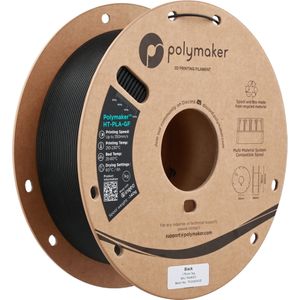 Polymaker - HT-PLA-GF - 3D Print Filament - Zwart - 1.75 mm - 1000 g