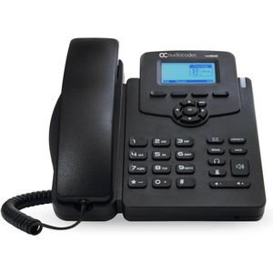 Audiocodes Deskphone 405HD Skype voor Bedrijven, Telefoon, Zwart