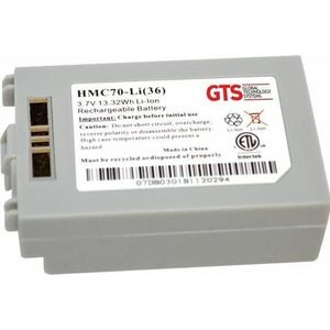 Global Technology Systems - HMC70-Li - Handbatterij - Zwart - 3600 mAh
