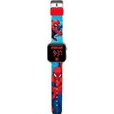 Kids Licensing, Horloge, Spiderman polshorloge LED, (Digitaal horloge)