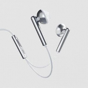 Evelatus Other Phone Accessory Crystal Clear Audio headphones with 3.5 mm jack with microphone (Bedraad), Koptelefoon, Wit