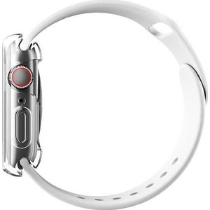 Uniq etui Garde Apple Watch Series 7/8 45mm. przezroczysty/clear, Sporthorloge + Smartwatch-accessoires, Transparant