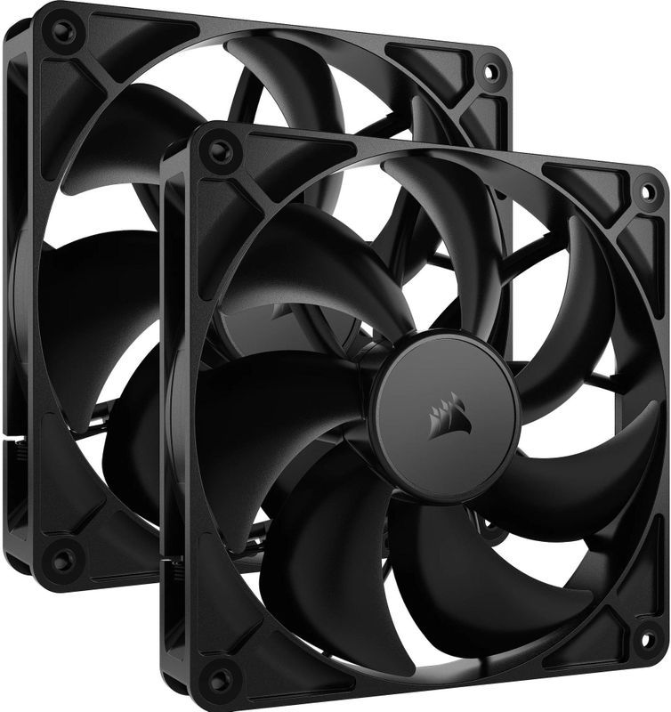 CORSAIR RS140 PWM-ventilator - Zwart - 140 mm - Dubbel Pakket