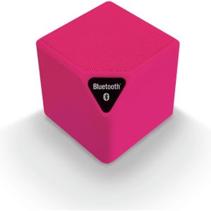 Bigben BT14RS (8 h, Oplaadbare batterij), Bluetooth luidspreker, Roze